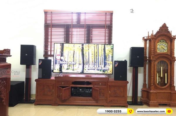 Lắp đặt dàn karaoke anh Phi tại Bắc Ninh (JBL MTS10, JBL KP4010, VM640A, KX180, VM200, BKSound M8)