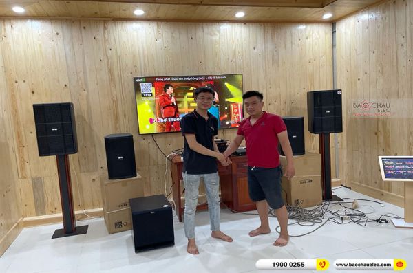 Lắp đặt dàn karaoke anh Phong tại Bình Dương (BIK KSP-8012, BIK BSP 410II, VM840A, BPR-8500,...)