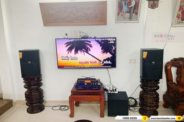 Lắp đặt dàn karaoke anh Quang tại Đà Nẵng (JBL XS12, Crown T10, JBL KX180, JBL A120P, BCE UGX12Gold)