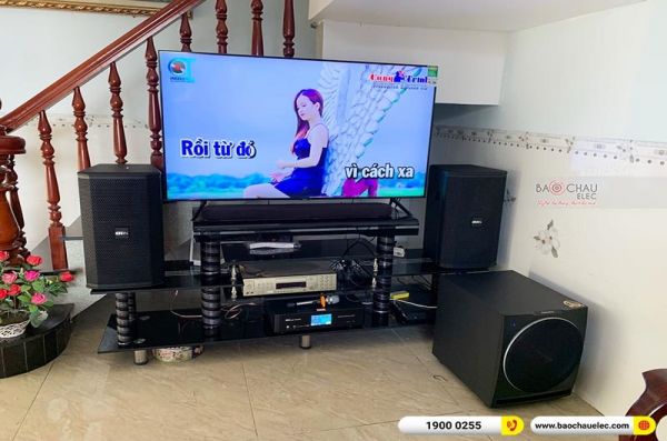 Lắp đặt dàn karaoke anh Quyền tại Biên Hòa (BIK BSP 410II, BKSound DKA 8500, Paramax Sub 2000) 