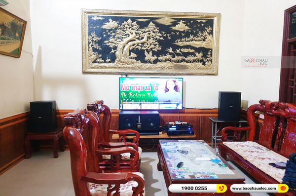 Lắp đặt dàn karaoke anh Thực tại Hà Nội (BIK BSP 412II, VM840A, BPR 8500, BJ-W66 Plus, BJ U550)