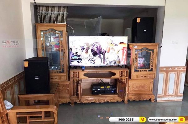 Lắp đặt dàn karaoke anh Tuyên tại Thanh Hóa (Domus DK612S, VM620A, DSP-9000 Plus, U900 Plus Ver 2)