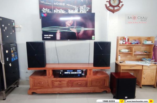 Lắp đặt dàn karaoke anh Ưng tại TPHCM (Alto AT2000II, VM620A, X6 Luxury, SW612-C, BIK BJ-U500)