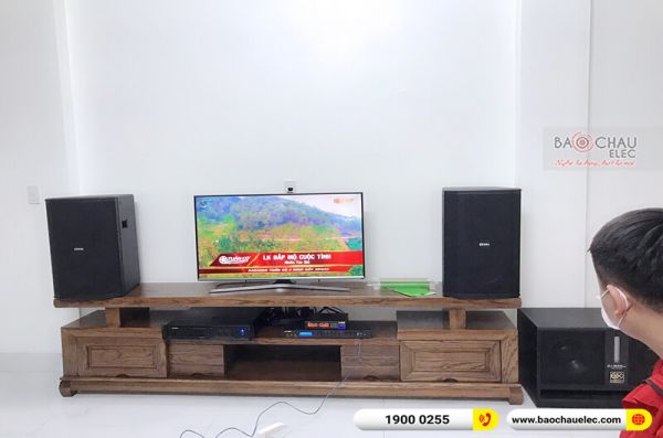 Lắp đặt dàn karaoke chị Hoa tại Nam Định (BIK BSP 412II, VM620A, BPR-8500, BJ-W66, BJ-U100)