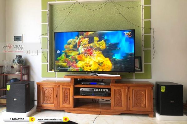Lắp đặt dàn karaoke chị Thanh tại Hải Phòng (Domus 6120, APP MZ-66, BKSound KX6, U900 Plus X) 