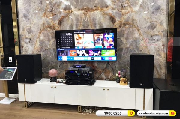 Lắp đặt dàn karaoke chị Vân tại Nam Định (RCF CMAX 4112, IPS 3700, KX180, S8018II, VM300,...)