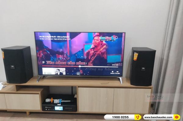 Lắp đặt dàn karaoke gia đình anh Chung tại Hà Nội (JBL XS08, BKSound DKA 6500)