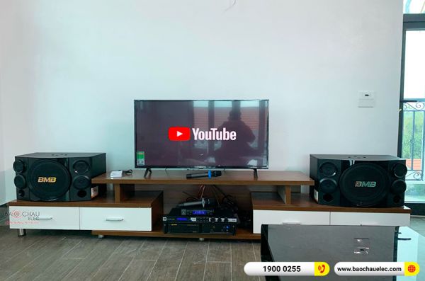 Lắp đặt dàn karaoke gia đình anh Cương tại Hưng Yên (BMB 312SE, VM620A, KX180, VM200) 