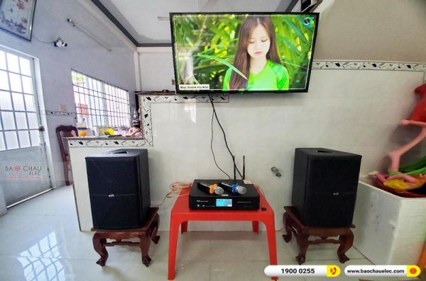 Lắp đặt dàn karaoke gia đình anh Duy tại Cần Thơ (Alto AT1000II, BKSound DKA 6500) 