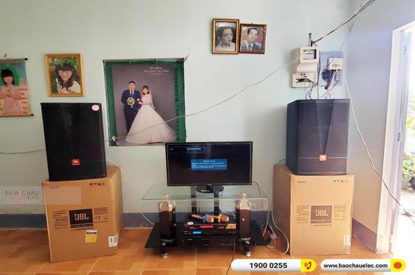 Lắp đặt dàn karaoke gia đình anh Hai tại Cần Thơ (JBL CV1570, BIK VM820A, BPR-8500, BIK BJ-U600)