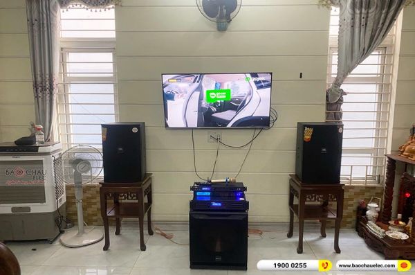 Lắp đặt dàn karaoke gia đình anh Hải tại TP HCM (JBL XS12, BPA-6200, BPR-8500, Sub 4500D, BJ-U550) 