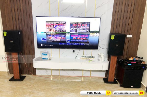 Lắp đặt dàn karaoke gia đình anh Linh tại Hà Nội (Domus DP6100, VM620A, BPR-8500, SW612C, BJ-U600) 