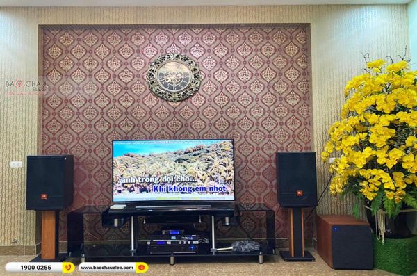 Lắp đặt dàn karaoke gia đình anh Long tại Bắc Ninh (JBL CV1270, VM620A, KX180, Jamo C912, VM200) 