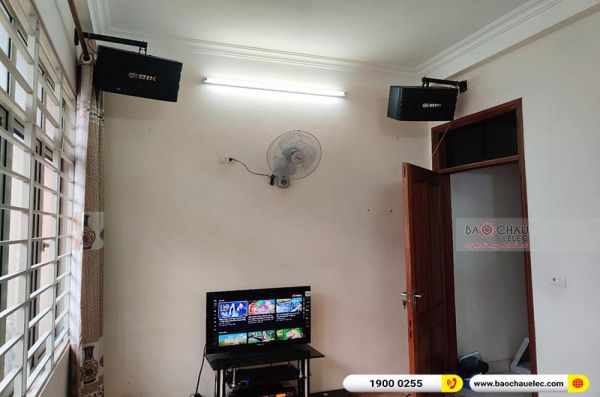 Lắp đặt dàn karaoke gia đình anh Sơn tại Hà Nội (BIK BJ-S668, MZ-46, DSP-9000 Plus, U900 Plus Ver 2)