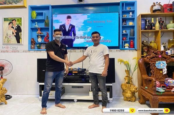 Lắp đặt dàn karaoke gia đình anh Sỹ tại Đồng Nai (BIK BSP 412II, VM620A, KX180, UGX12 Plus) 
