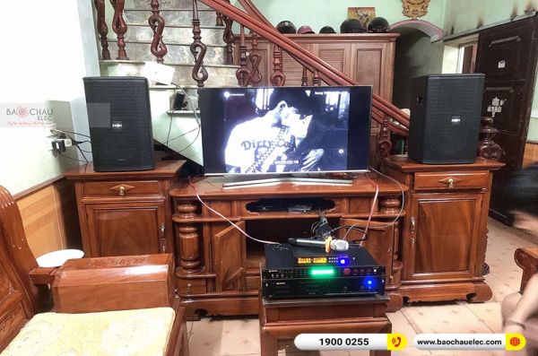 Lắp đặt dàn karaoke gia đình anh Thoan tại Ninh Bình (BIK BSP 410II, VM420A, BPR-5600, BJ-U100)