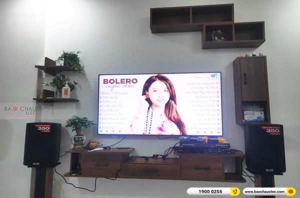 Lắp đặt dàn karaoke gia đình anh Tú tại Hà Nội (Alto TX310, DSP9000 Plus, BCE U900 Plus X)