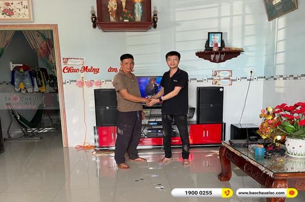 Lắp đặt dàn karaoke gia đình anh Tùng tại Đồng Nai (JBL KP4015, BPA-8200, KX180, BIK BJ-U550) 