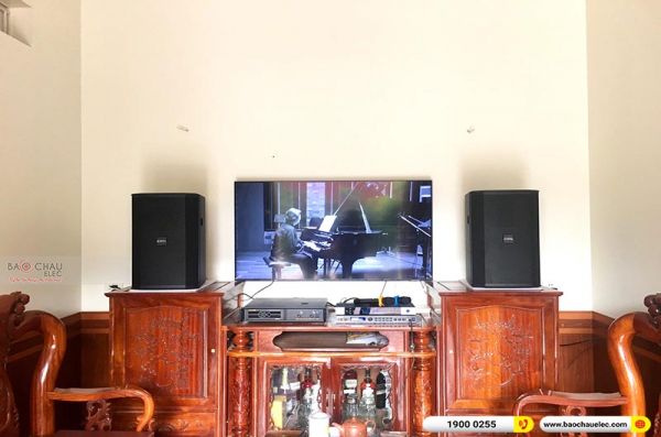 Lắp đặt dàn karaoke gia đình anh Vượng tại Bắc Giang (BIK BSP 412II, VM620A, BPR-8500, BJ-U500)