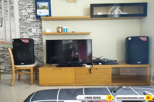 Lắp đặt dàn karaoke gia đình chị Tiên tại TP HCM (Alto TX312, BKSound DSP-9000 Plus, BIK BJ-U100)