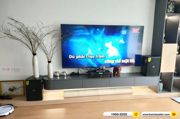 Lắp đặt dàn karaoke gia đình chị Yến tại Hà Nội (Domus DP6100, VM420A, BPR-5600, BJ-U100)