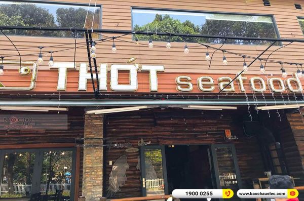 Lắp đặt hệ thống âm thanh nhà hàng Thớt Seafood tại Quận 1 - TP HCM 