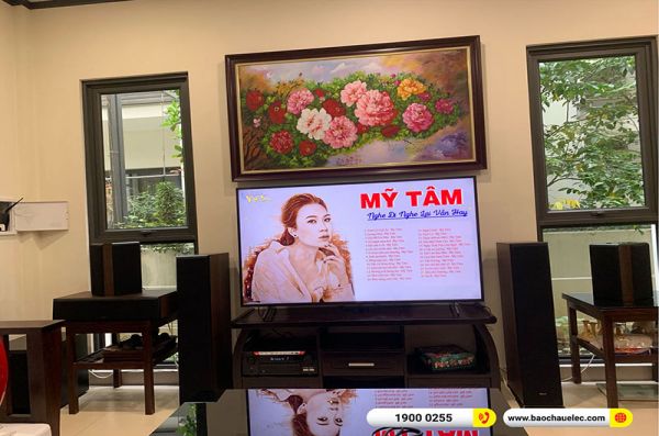 Lắp đặt dàn âm thanh 5.1 xem phim, nghe nhạc Klipsch cho anh Bắc tại Hà Nội