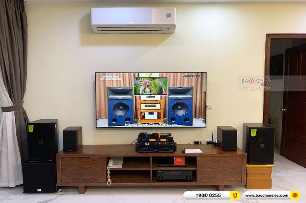 Lắp đặt dàn karaoke anh Tùng tại Hà Nội (Domus DP6100, MZ-46, DSP-9000 Plus, SW512B, U900 Plus Ver2)