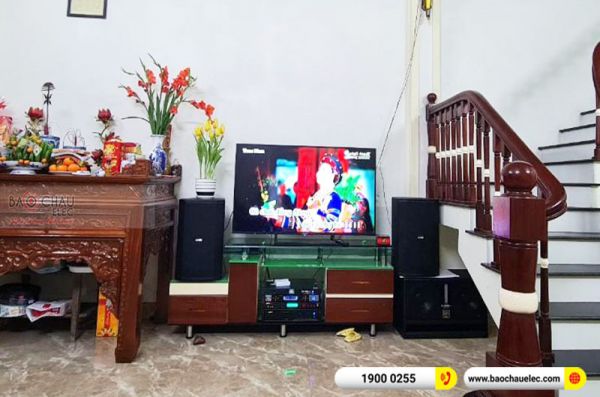 Lắp đặt dàn karaoke anh Vương tại Hưng Yên (BIK BSP 412II, VM640A, BPR-5600, W66 Plus, U500,...)
