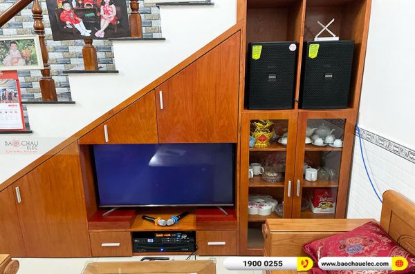 Lắp đặt dàn karaoke gia đình anh Hải tại Bình Dương (Domus DP6100, MZ-46, DSP-9000 Plus, BJ-U100)