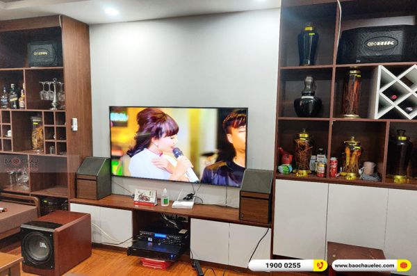 Lắp đặt dàn karaoke gia đình anh Long tại Hà Nội (BIK BQ-S63, VM640A, DSP-9000 Plus, U900 Plus X)