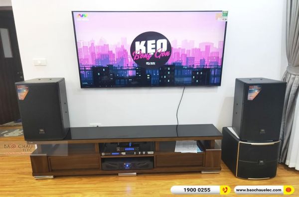 Lắp đặt dàn karaoke gia đình anh Nam tại Hà Nội (JBL MTS12, Xli2500, KX180, Pasion 12SP, VM200)