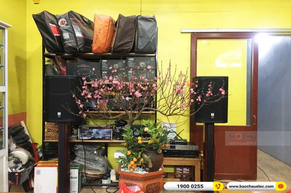 Lắp đặt dàn karaoke gia đình anh Quang tại Bắc Giang (JBL PRX 412M, VM620A, K9800 New, JBL VM300)