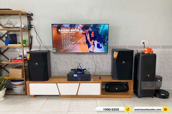 Lắp đặt dàn karaoke gia đình anh Vinh tại Đồng Nai (JBL XS15, Crown Xli3500, AAP K9800II, JBL VM300)