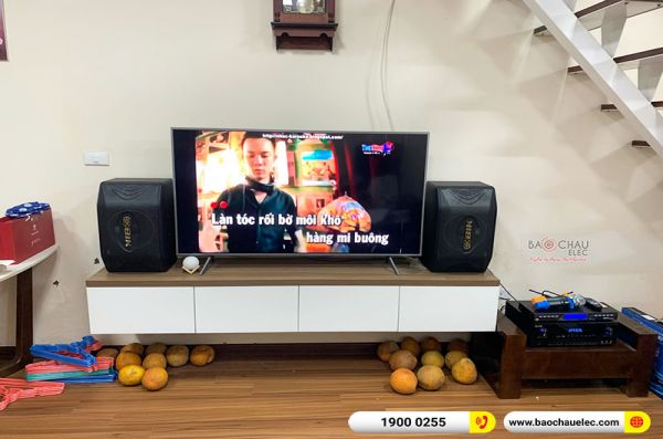 Lắp đặt dàn karaoke gia đình chị Thảo tại Hà Nội (BIK BQ-S63, BIK BJ-A88, BIK BJ-U100)