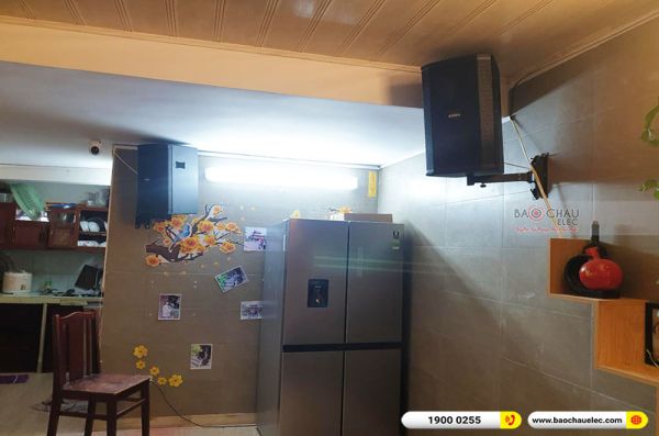 Lắp đặt dàn karaoke gia đình chị Yến tại Hà Nội (BIK BSP 410, BPA-6200, BPR-5600, SW612B, BJ-U500)