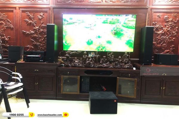 Lắp đặt dàn nghe nhạc anh Hồng ở Bắc Giang (Klipsch RP5000F, Denon AVR-2700, Denon DCD-600NE)