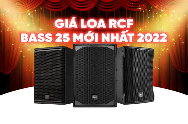 Loa RCF bass 25 Loa karaoke Italy chính hãng tại Bảo Châu