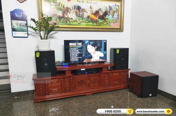 Lắp đặt dàn karaoke anh Đoàn tại Hà Nội (Domus DP6120, APP MZ-66, X5 Plus, SW612C, U900 Plus X)