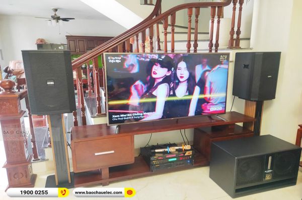 Lắp đặt dàn karaoke anh Mạnh tại Hà Nội (BIK BSP 412II, VM630A, BRP-5600, BJ-W66 Plus, BJ-U600) 