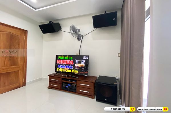 Lắp đặt dàn karaoke anh Phong tại TP HCM (RCF X-MAX 12, IPS 2700, K9800II, 4500D, WB-5000,...)