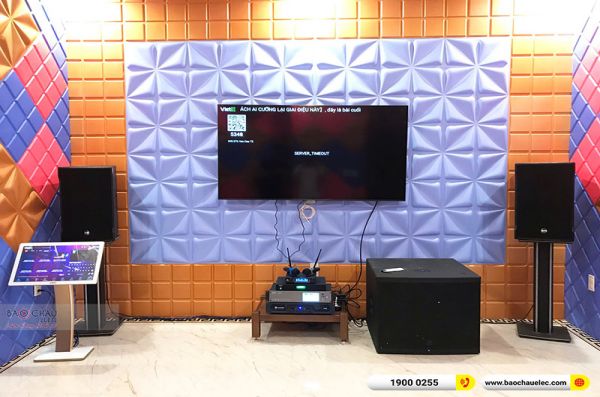 Lắp đặt dàn karaoke chị Hường tại Hải Phòng (RCF CMAX 4112, Crown T10, K9900II, 618S, VM300,...)