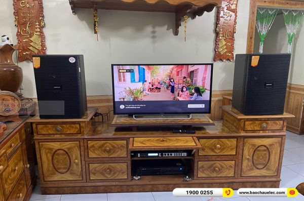 Lắp đặt dàn karaoke gia đình anh Chờn tại Đồng Nai (Domus DK612S, BIK VM640A, X6 Luxury) 