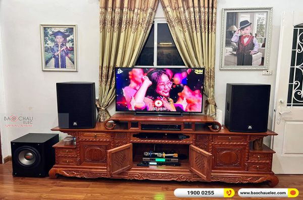 Lắp đăt dàn karaoke gia đình anh Điệp tại Hà Nội (Amate Key 12, VM620A, X5 Plus, SW612B, UGX12) 