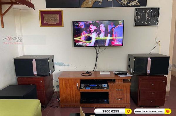 Lắp đặt dàn karaoke gia đình anh Ngân tại Quảng Trị (JBL Ki512, VM620A, BPR-8500, A120P, BJ-U500)