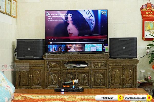Lắp đặt dàn karaoke gia đình anh Việt Anh tại Vĩnh Phúc (JBL RM210, DSP-9000 Plus, BIK BJ-U100) 