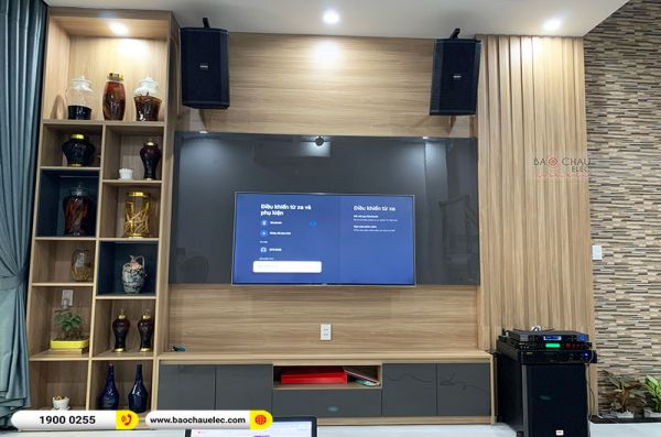 Lắp đặt dàn karaoke gia đình chị Liên tại Đà Nẵng (BIK BSP 410II, VM620A, BPR-5600, SW612B, BJ-U500)