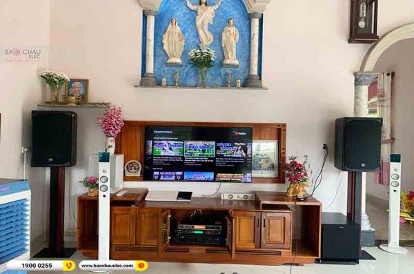 Dàn karaoke anh Hưng tại Đồng Nai (RCF EMAX 3112 MK2, VM820A, BPR-5600, SPL-120, UGX12 Gold) 