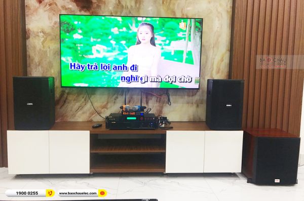 Lắp đặt dàn karaoke anh Công tại Hải Phòng (BIK BSP 410II, VM620A, BRP-5600, SW612C, BJ-U100) 