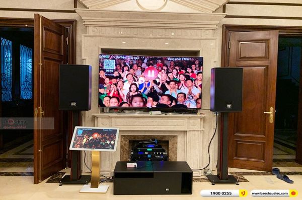 Lắp đặt dàn karaoke anh Hải tại Hà Nội (RCF Acustica C5212-96, IPS3700, IPS2700, KX180A, S8015LP,..)